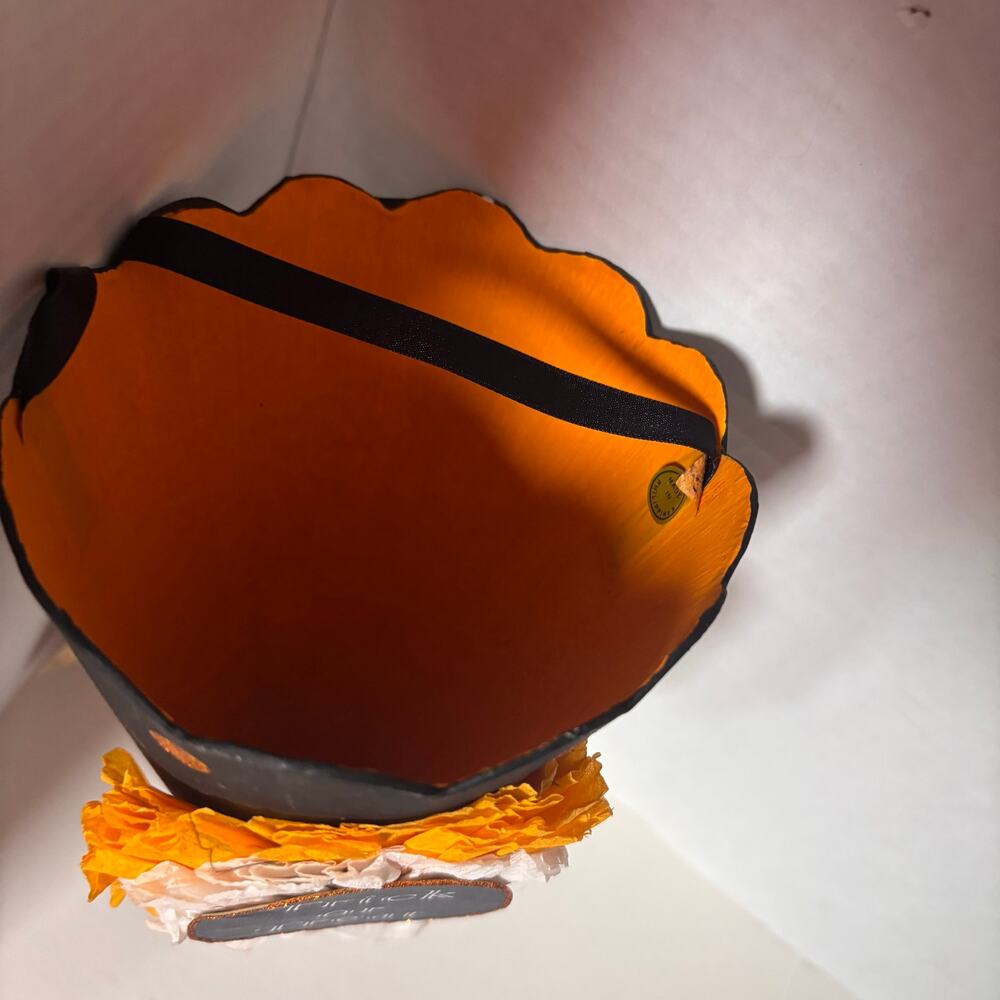 Bethany Lowe Halloween Retired Tussie Mussie Candy Cone Trick or Treat - Picture 3 of 9